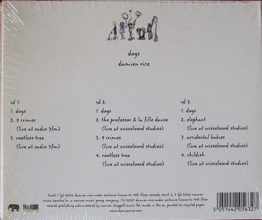 Damien Rice : Dogs (CD, Maxi, 1/3)