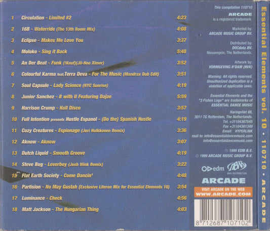 Various : Essential Elements 10 (CD, Mixed)