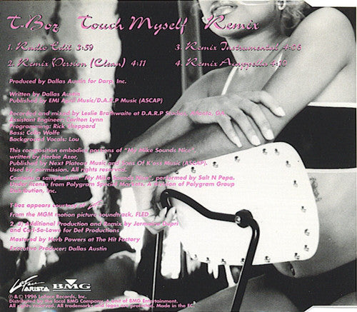T-Boz : Touch Myself (Remix) (CD, Maxi)