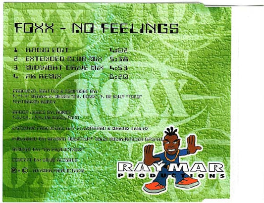 F.O.X.X. : No Feelings (CD, Maxi)
