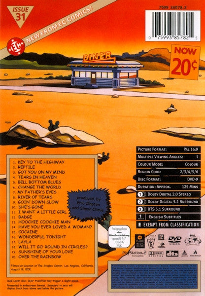 Eric Clapton : One More Car, One More Rider (DVD-V, Multichannel, PAL, Dol)