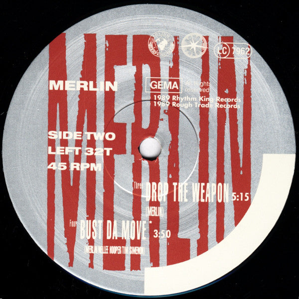 Merlin : Drop The Weapon / Weekend Girl (12")