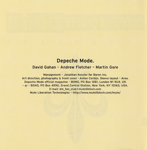 Depeche Mode : It's No Good (CD, Single)