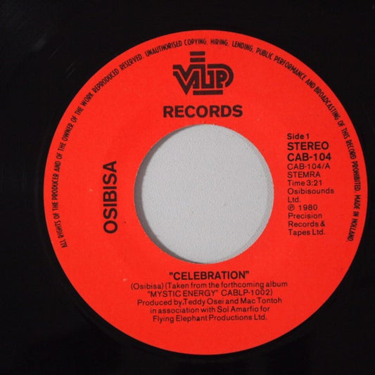 Osibisa : Celebration (7", Single)