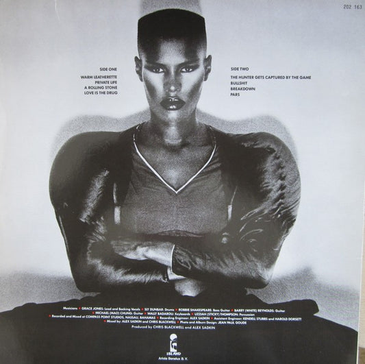 Grace Jones : Warm Leatherette (LP, Album)