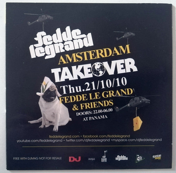 Fedde Le Grand : Amsterdam Takeover Mix (CD, Comp, Mixed)