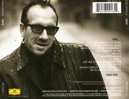 Elvis Costello : North (CD, Album)