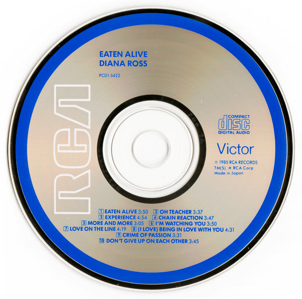Diana Ross : Eaten Alive (CD, Album)