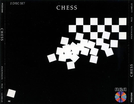 Benny Andersson, Tim Rice, Björn Ulvaeus : Chess (2xCD, Album, RE)
