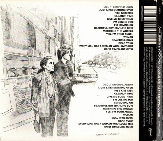 John Lennon & Yoko Ono : Double Fantasy / Stripped Down (CD, Album + CD, Album, RE + RM)