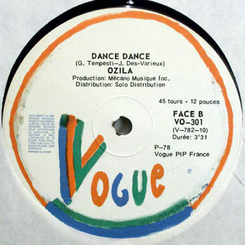 Ozila (2) : Ozila 2001 / Dance Dance (12", Maxi)