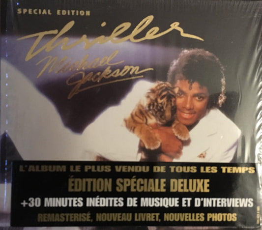 Michael Jackson : Thriller (CD, Album, RE, RM, S/Edition, Sli)