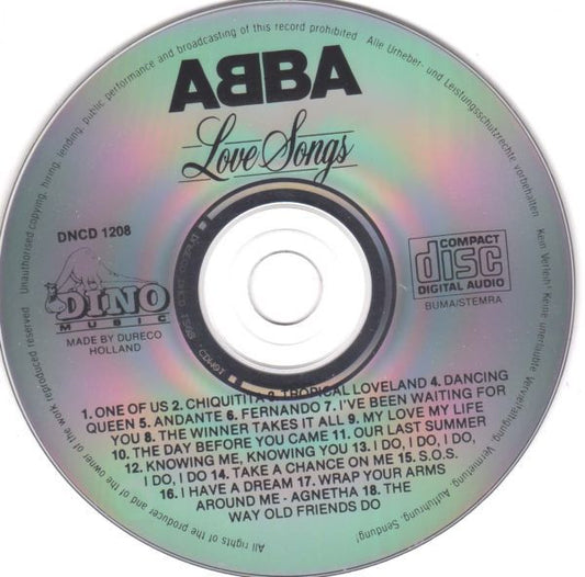 ABBA : Love Songs (CD, Comp)