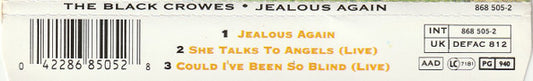 The Black Crowes : Jealous Again / She Talks To Angels (CD, Single)