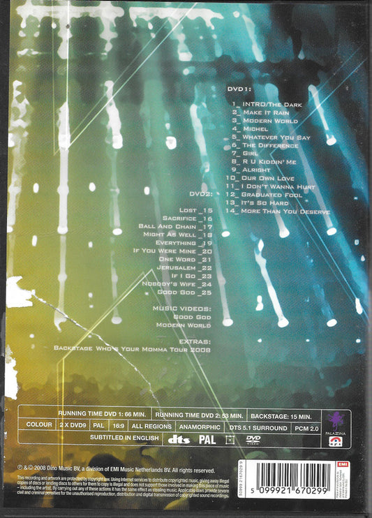 Anouk : Live At Gelredome (2xDVD, Multichannel, PAL)