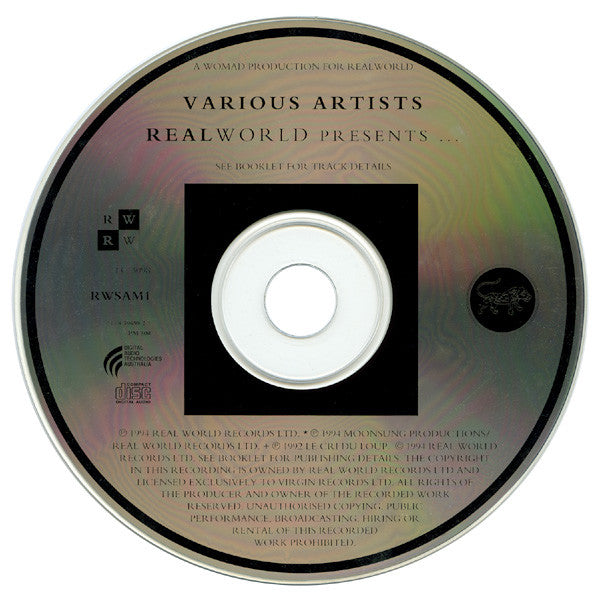 Various : RealWorld Presents... (CD, Smplr)
