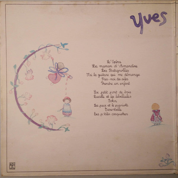 Yves Duteil : Yves Duteil Chante Pour Les Enfants (LP, Comp, RE, Boo)