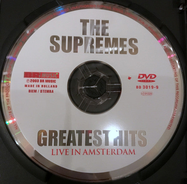The Supremes : Greatest Hits (Live In Amsterdam) (DVD-V, PAL)