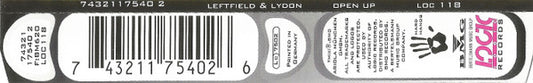 Leftfield, John Lydon : Open Up (CD, Maxi)