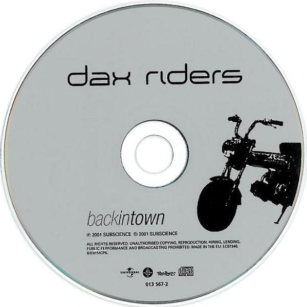 Dax Riders : Back In Town (CD, Album)