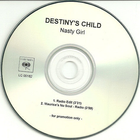 Destiny's Child : Nasty Girl (CDr, Single, Promo)