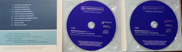 Marijke Lingsma : De Coachingbox 7/ 1-Op-1 Coaching: Zelfregie (2xCD)