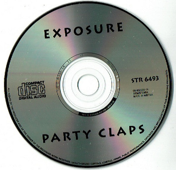 Exposure : Party Claps (CD, Maxi)
