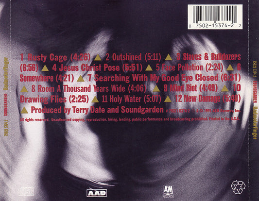Soundgarden : Badmotorfinger (CD, Album)