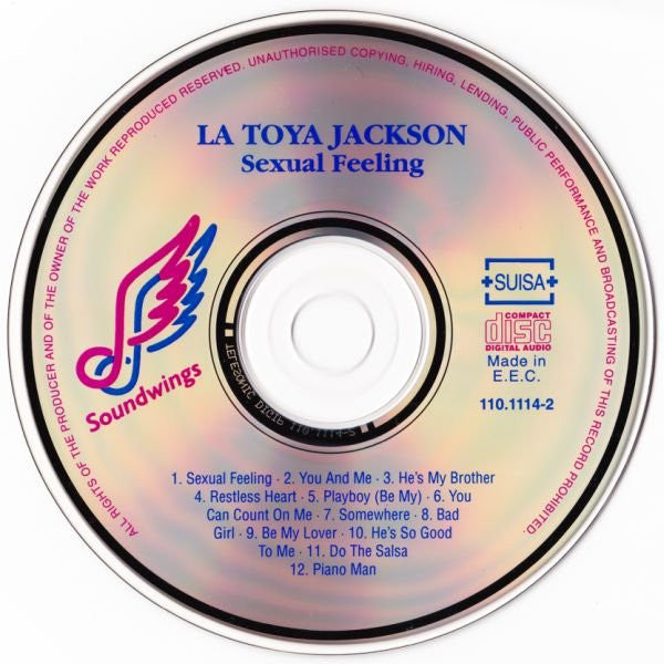 La Toya Jackson : Sexual Feeling (CD, Album)