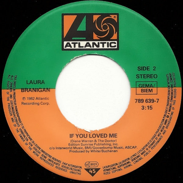 Laura Branigan : Satisfaction (7", Single)