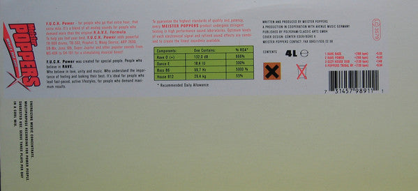 Meister Poppers : What's That Spell (12")