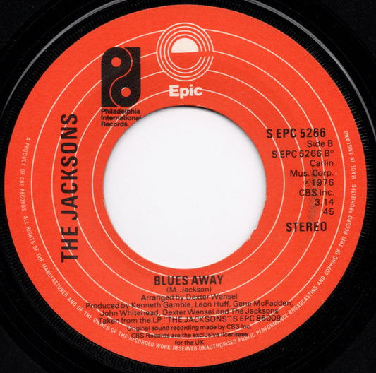 The Jacksons : Show You The Way To Go (7", Single)