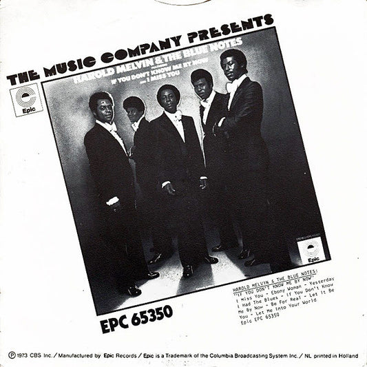 Harold Melvin And The Blue Notes : Yesterday I Had The Blues (7")