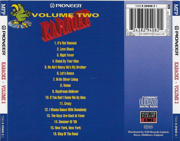 Various : Pioneer Karaoke Volume Two (CD, Comp)