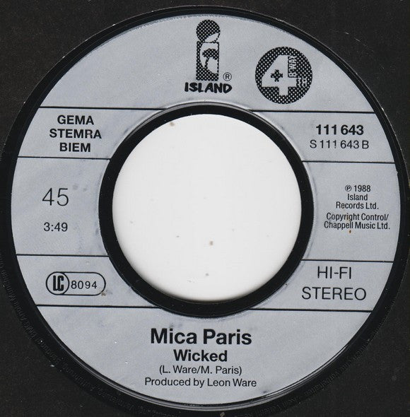 Mica Paris Featuring Courtney Pine : Like Dreamers Do (7", Single)