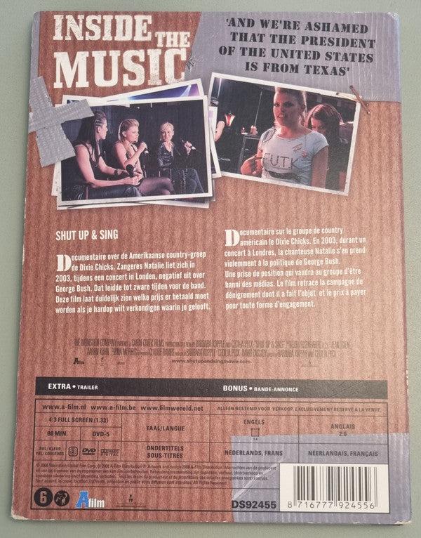 Dixie Chicks : Shut Up & Sing (DVD-V)