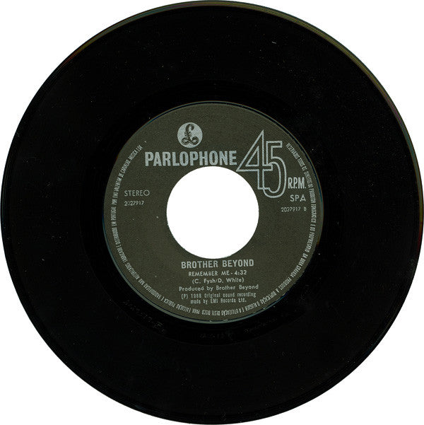 Brother Beyond : The Harder I Try (7", Single)