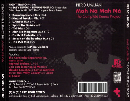 Piero Umiliani : Mah Nà Mah Nà (The Complete Remix Project) (CD, Album)