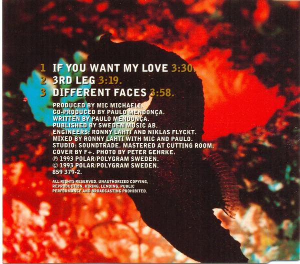Paulo Mendonça : If You Want My Love (CD, Single)