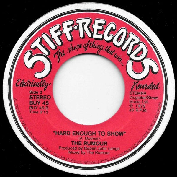 The Rumour : Emotional Traffic (7")