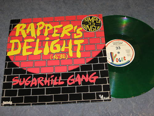 Sugarhill Gang : Rapper's Delight (12", Ltd, Gre)