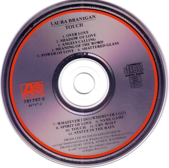 Laura Branigan : Touch (CD, Album)