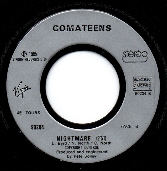 Comateens : Don't Come Back (7", Single)