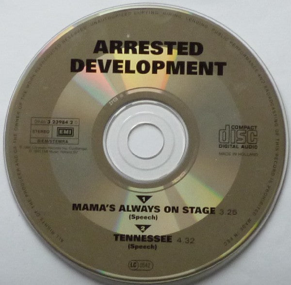Arrested Development : Mama's Always On Stage (CD, Single)