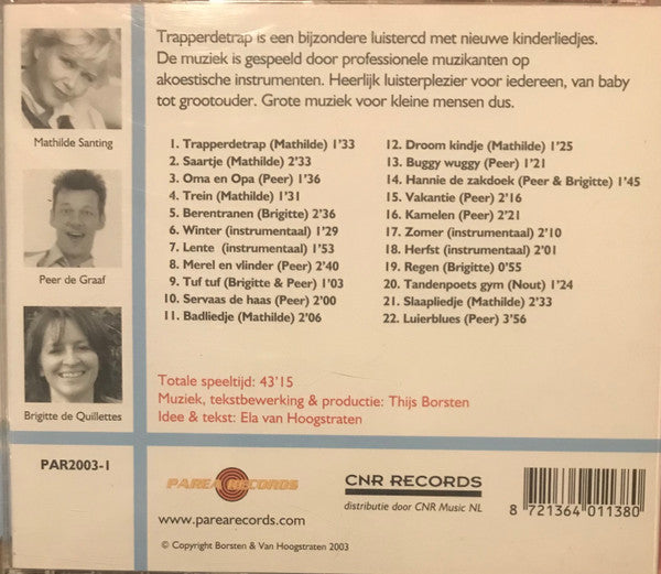 Mathilde Santing : Trapperdetrap (CD, Album)