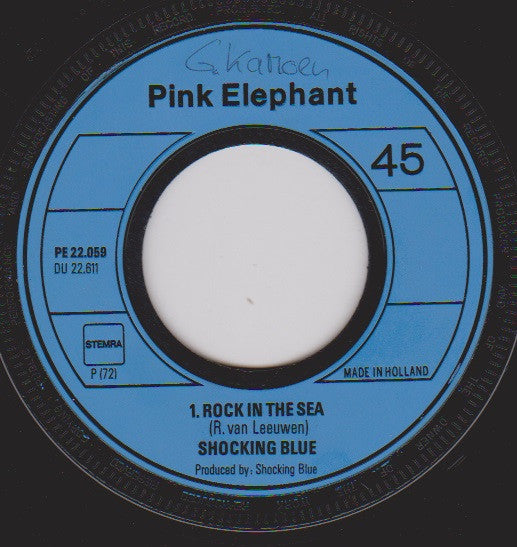 Shocking Blue : Rock In The Sea (7", Single)