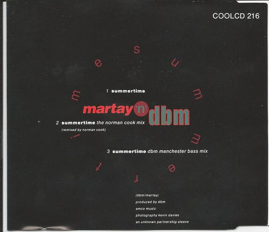Martay 'n' DBM : Summertime (CD, Maxi)