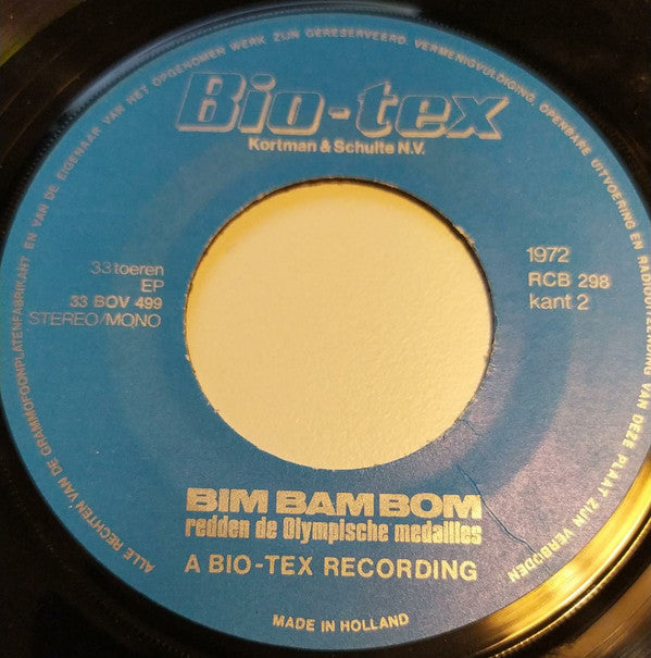 Unknown Artist : Bim, Bam, Bom Redden De Olympische Medailles (7", EP)
