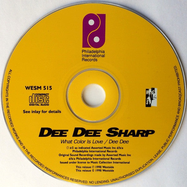 Dee Dee Sharp : What Color Is Love / Dee Dee (CD, Album, Comp, RE)