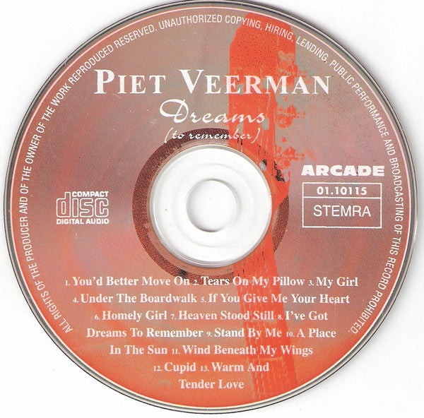 Piet Veerman : Dreams (To Remember) (CD, Album)